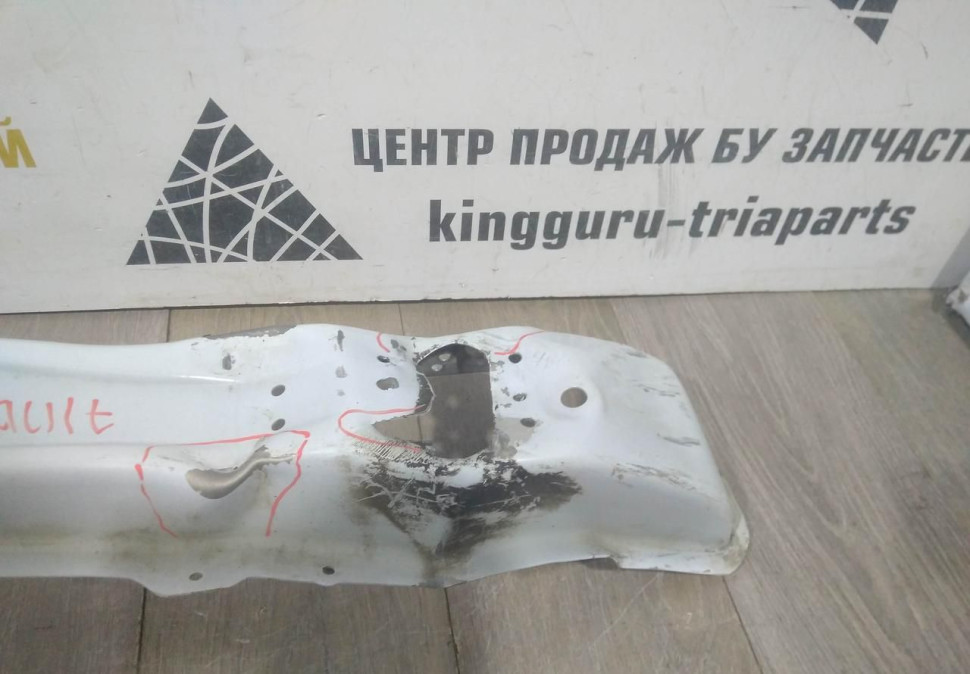 Усилитель переднего бампера бу Renault Logan 2 OEM 752100786R Усилитель переднего бампера бу Renault Logan 2 OEM 752100786R