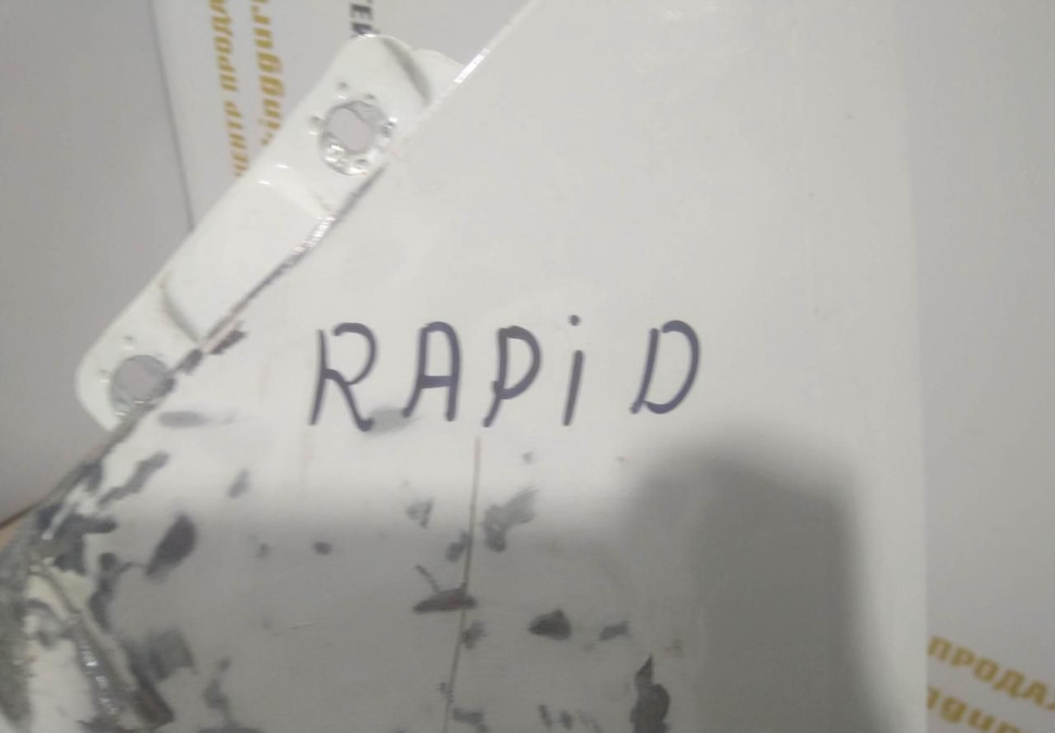 Крыло переднее левое бу Skoda Rapid рестайлинг OEM 5J5821021C