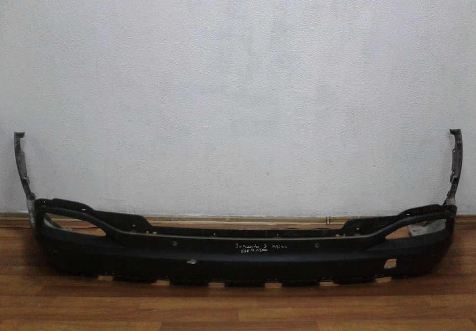 Юбка заднего бампера Kia Sorento 3 Prime oem 86612c5000