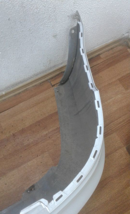 Бампер задний Volkswagen Polo sedan рест oem 6RU807421D (трещина) (скл-3)