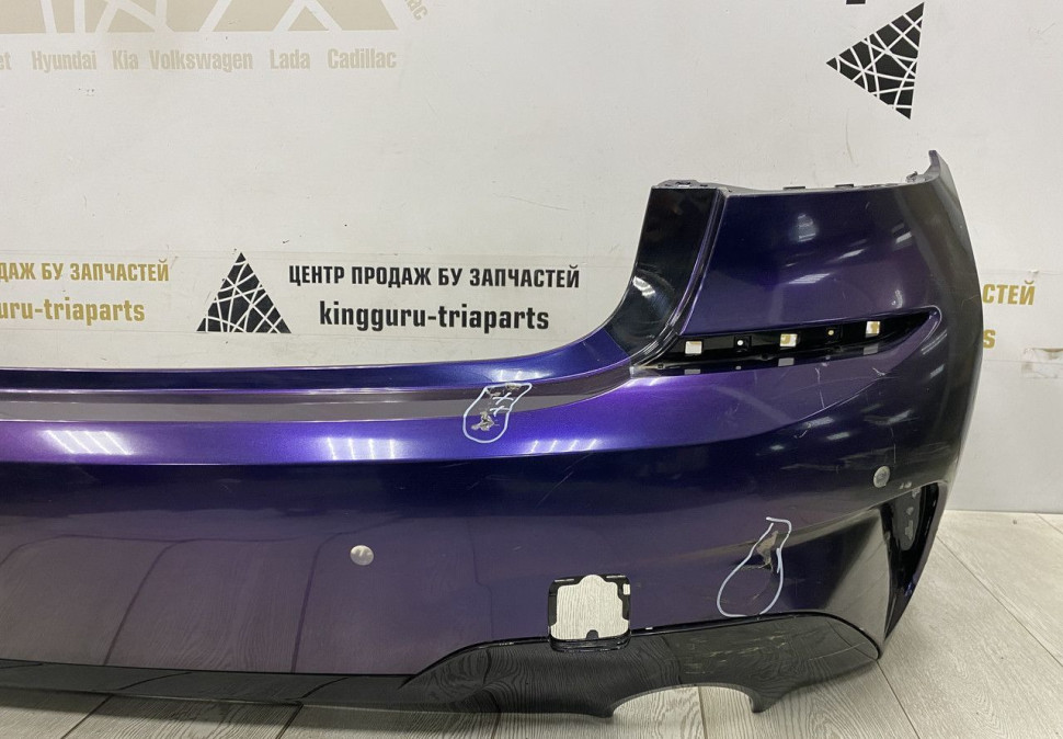 Бампер задний BMW 3 G20 M-Pack OEM 51128099905 Бампер задний BMW 3 G20 M-Pack OEM 51128099905