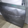 Дверь задняя правая бу Skoda Octavia A7 OEM 5E5833052A