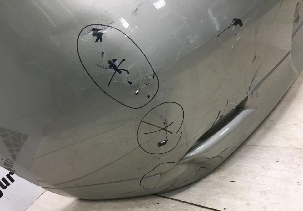 Бампер задний Renault Logan 2 2014 OEM 850220639R Бампер задний Renault Logan 2 2014 OEM 850220639R