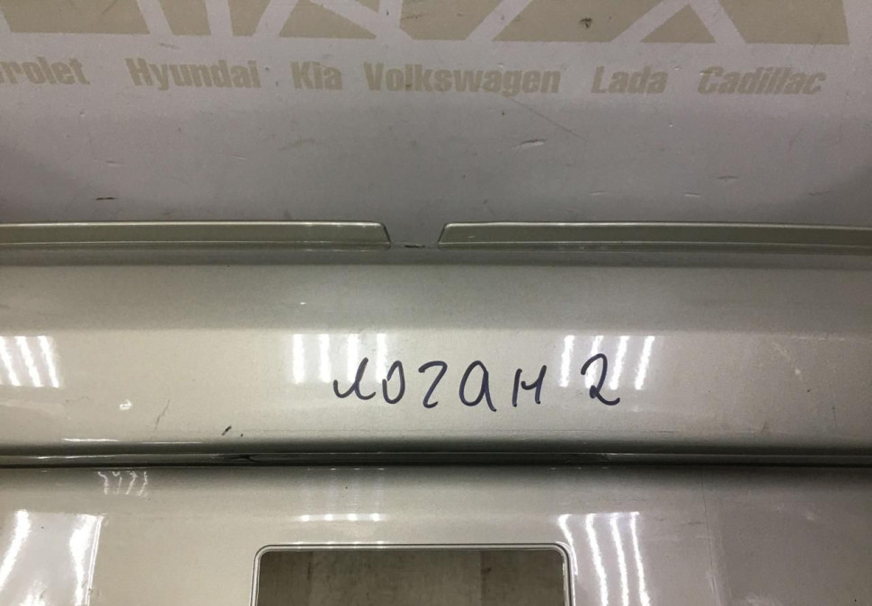 Бампер задний Renault Logan 2 2014 OEM 850220639R Бампер задний Renault Logan 2 2014 OEM 850220639R