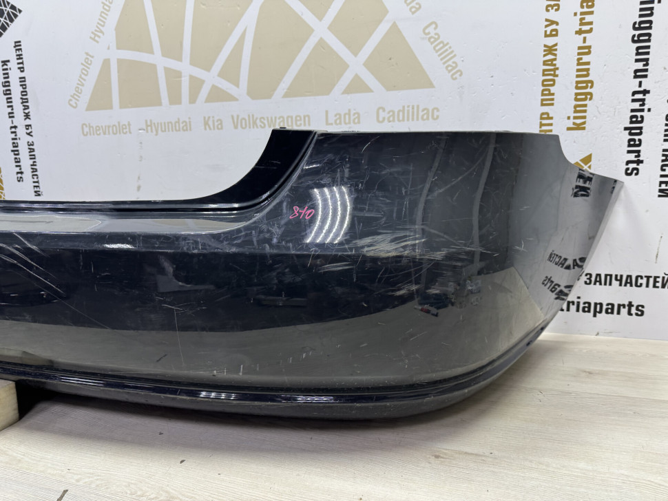 Бампер задний Volkswagen Polo 5 седан дорестайлинг OEM 6RU807421 Бампер задний Volkswagen Polo 5 седан дорестайлинг OEM 6RU807421