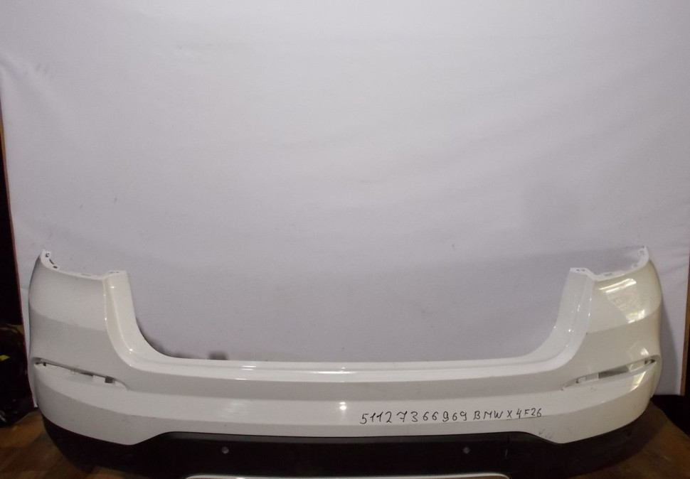 Бампер задний бу BMW X4 F26 OEM 51127366969