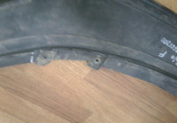 Спойлер переднего бампера Volkswagen Polo oem 6ru805915 (трещина)