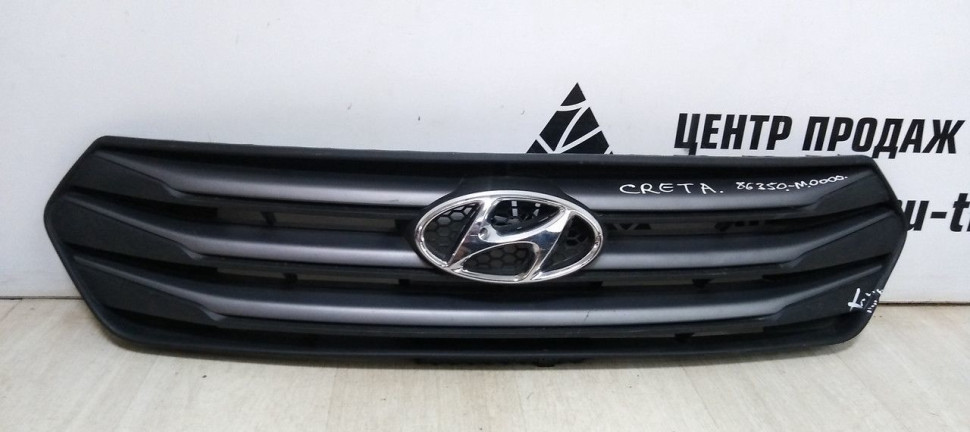 Решетка радиатора Hyundai Creta oem 86350M0000 (скл-3)