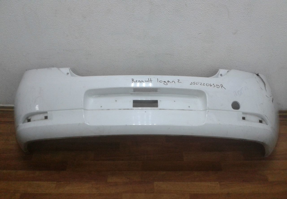 Бампер задний Renault Logan 2 oem 850220659r (трещина)