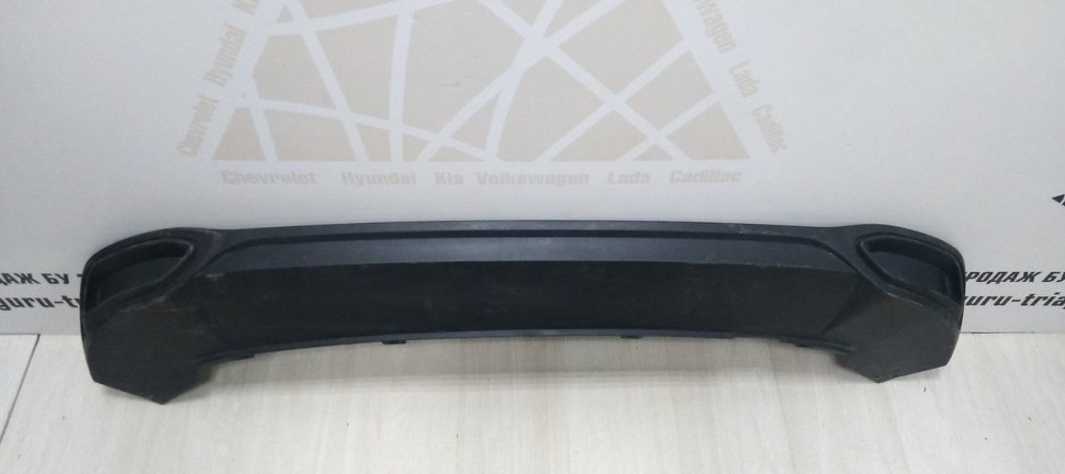 Спойлер заднего бампера Volkswagen Polo 6 2020> oem 6N5807568B