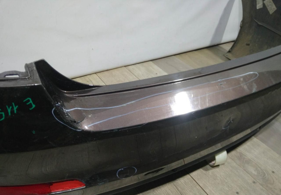 Бампер задний бу Skoda Octavia A7 OEM 5E0807421