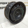 Диск штампованный Volkswagen Polo 5 2009 OEM 6RU601027D Диск штампованный Volkswagen Polo 5 2009 OEM 6RU601027D
