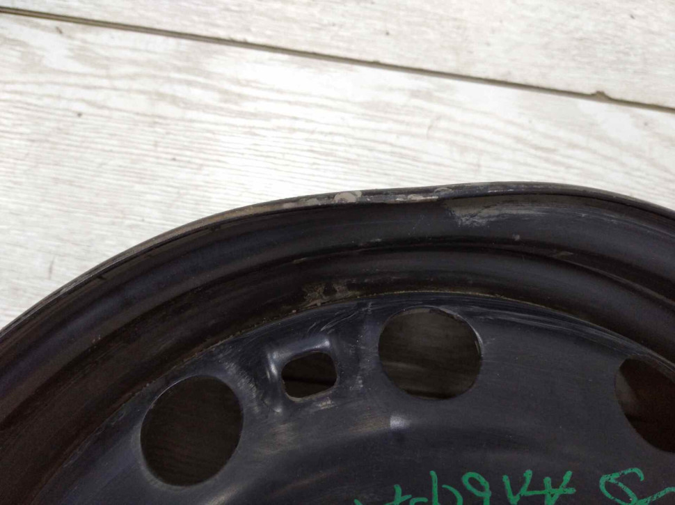 Диск штампованный Volkswagen Polo 5 2009 OEM 6RU601027D Диск штампованный Volkswagen Polo 5 2009 OEM 6RU601027D