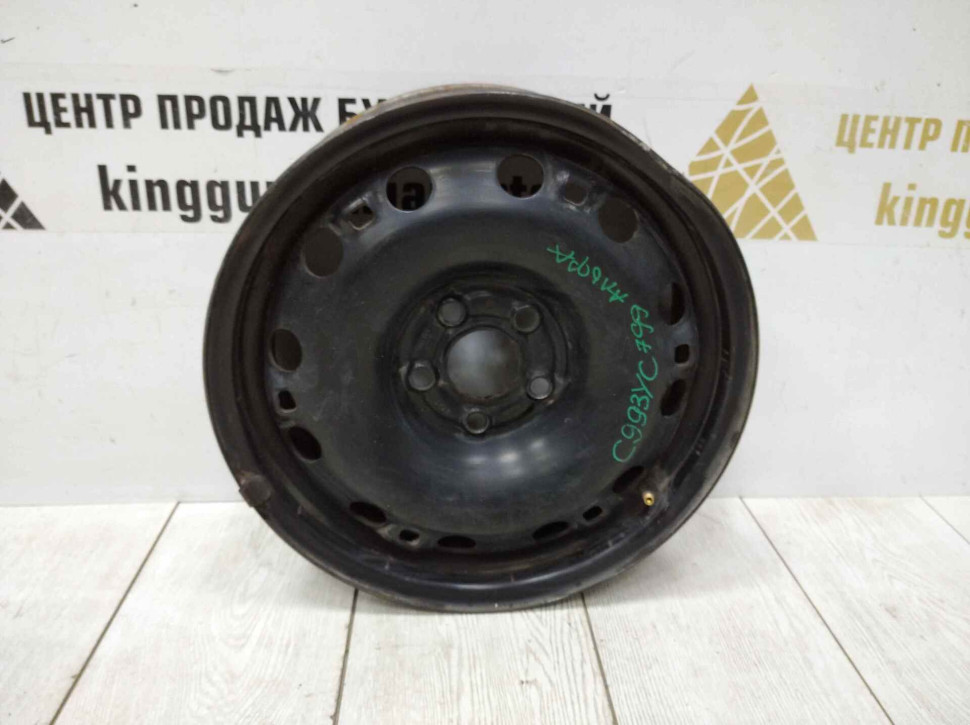 Диск штампованный Volkswagen Polo 5 2009 OEM 6RU601027D Диск штампованный Volkswagen Polo 5 2009 OEM 6RU601027D