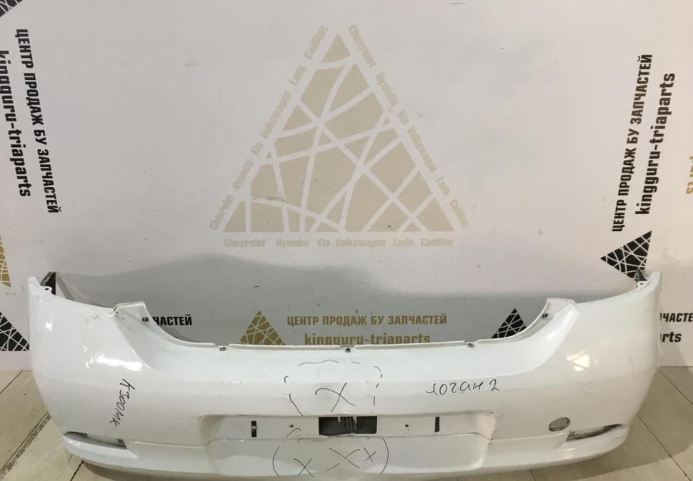 Бампер задний Renault Logan 2 OEM 850220639R
