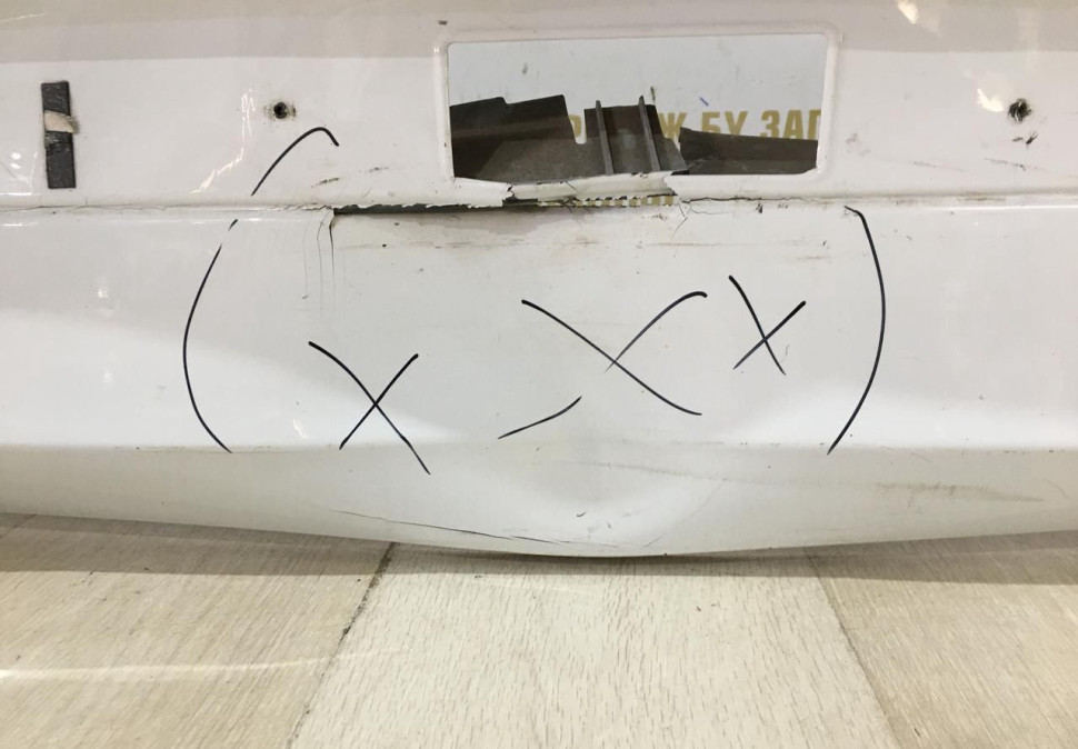 Бампер задний Renault Logan 2 OEM 850220639R