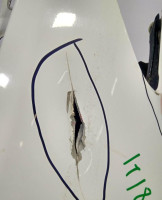 Крыло переднее правое бу BMW 5 F10 OEM 41357248660