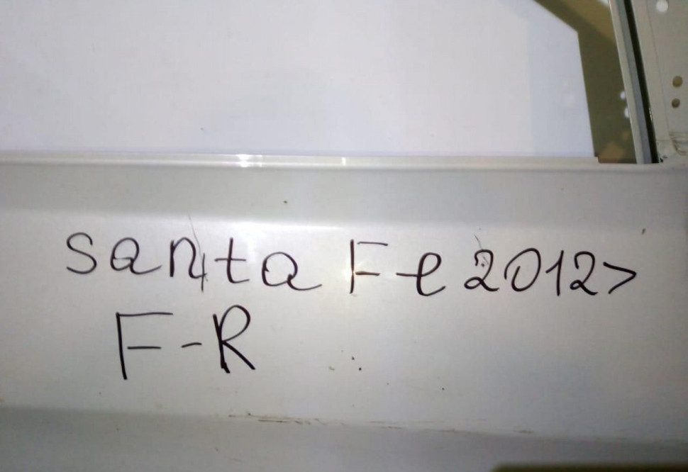 Дверь передняя правая Hyundai Santa Fe 3 12-18 oem 760042W000 (скл-3)