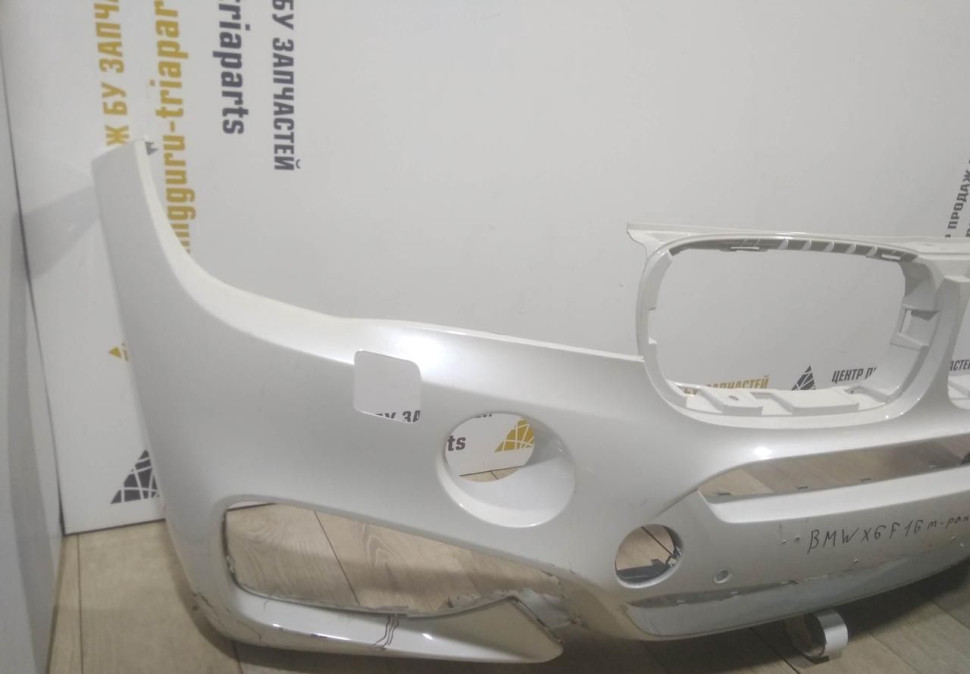 Бампер передний бу BMW X6 F16 M-Pack OEM 51118056492 Бампер передний бу BMW X6 F16 M-Pack OEM 51118056492
