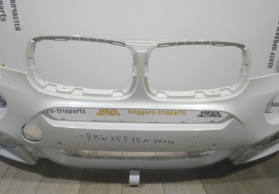 Бампер передний бу BMW X6 F16 M-Pack OEM 51118056492 Бампер передний бу BMW X6 F16 M-Pack OEM 51118056492