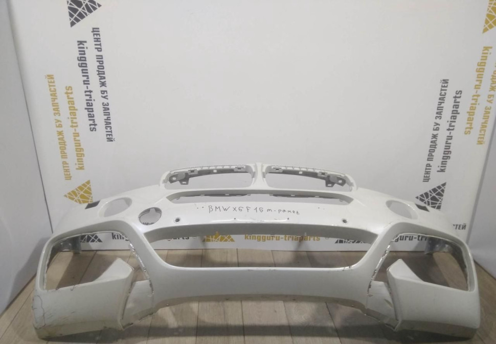 Бампер передний бу BMW X6 F16 M-Pack OEM 51118056492 Бампер передний бу BMW X6 F16 M-Pack OEM 51118056492