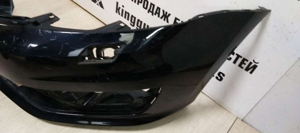 Бампер передний Volkswagen Polo 5 рест oem 6RU807221A