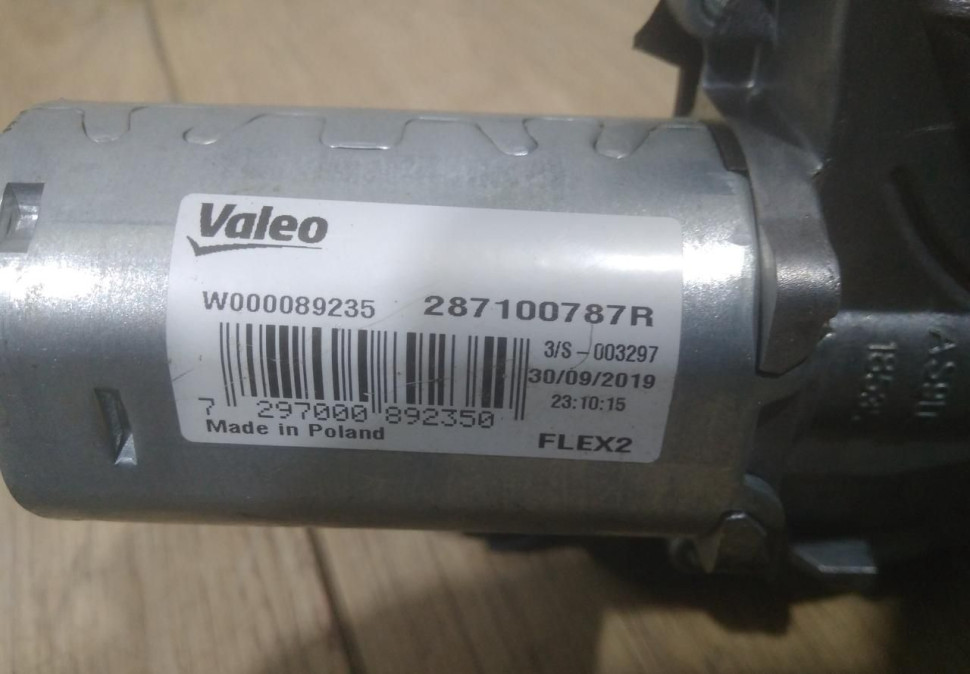 Моторчик заднего стеклоочистителя бу Renault Kaptur OEM 287100787R