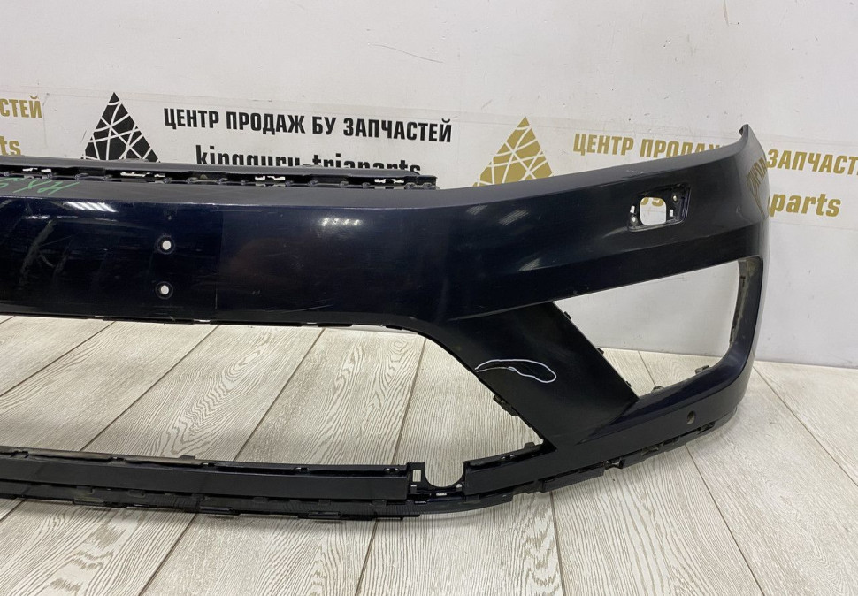 Бампер передний Volkswagen Touareg 2 2014 oem 7P6807221D