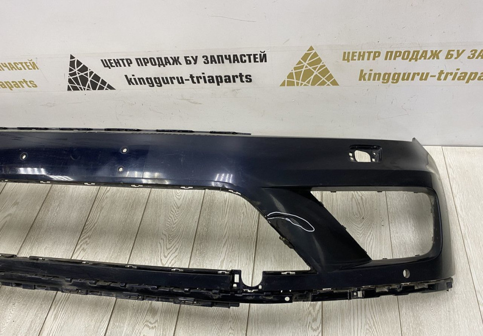 Бампер передний Volkswagen Touareg 2 2014 oem 7P6807221D