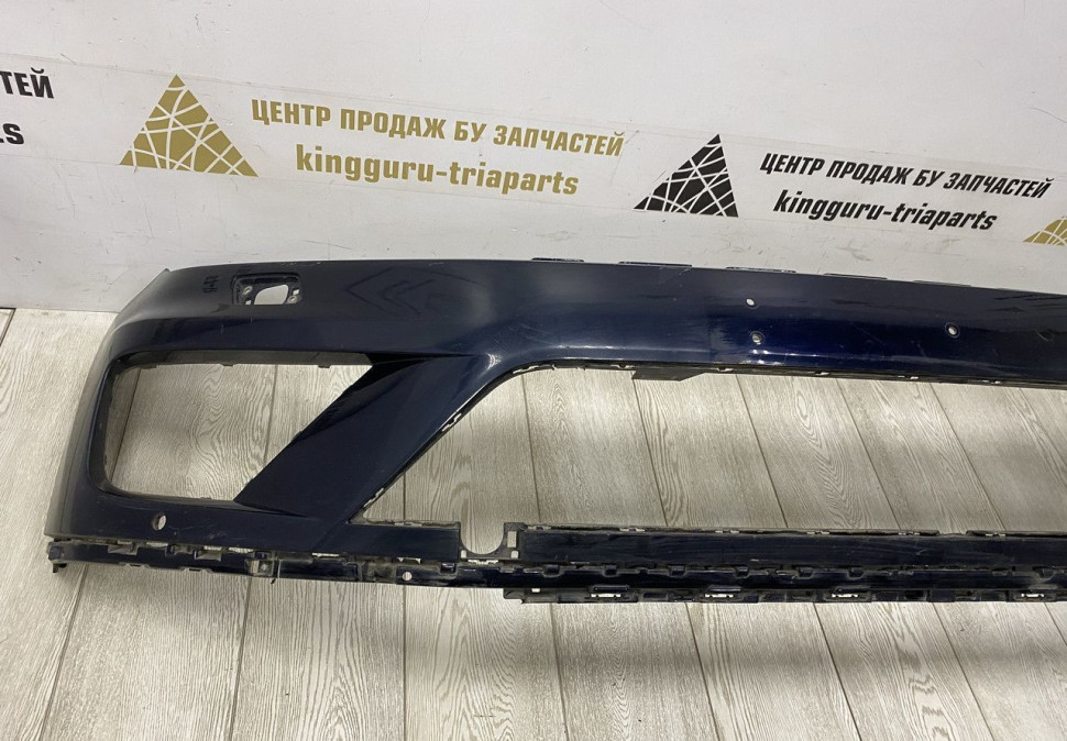 Бампер передний Volkswagen Touareg 2 2014 oem 7P6807221D