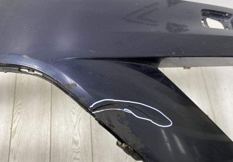 Бампер передний Volkswagen Touareg 2 2014 oem 7P6807221D