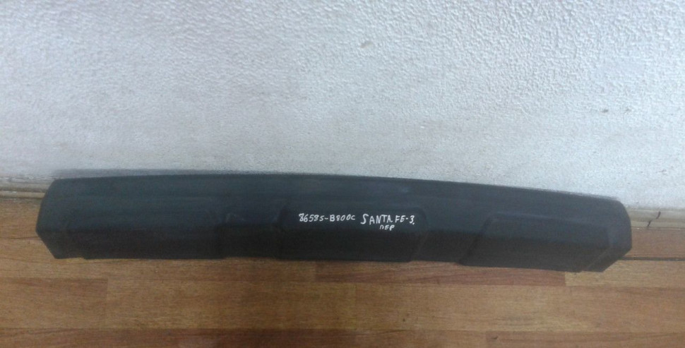 Спойлер (накладка) переднего бампера Hyundai Grand Santa Fe 3 (12>) oem 86585B8000