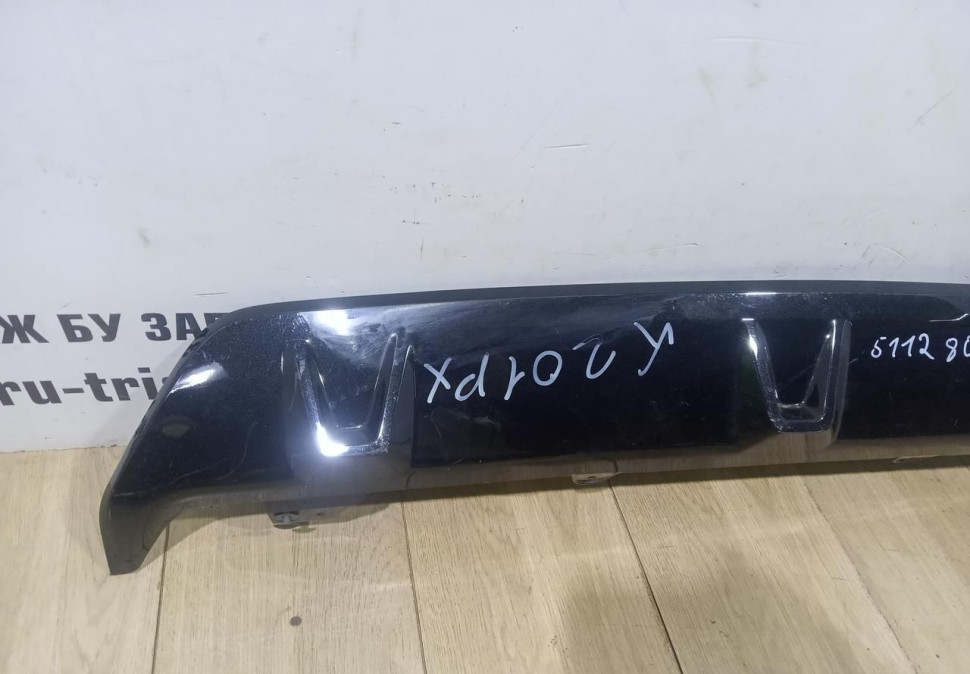 Накладка заднего бампера бу BMW X6 G06 M-Pack OEM 51128099220 51128092243