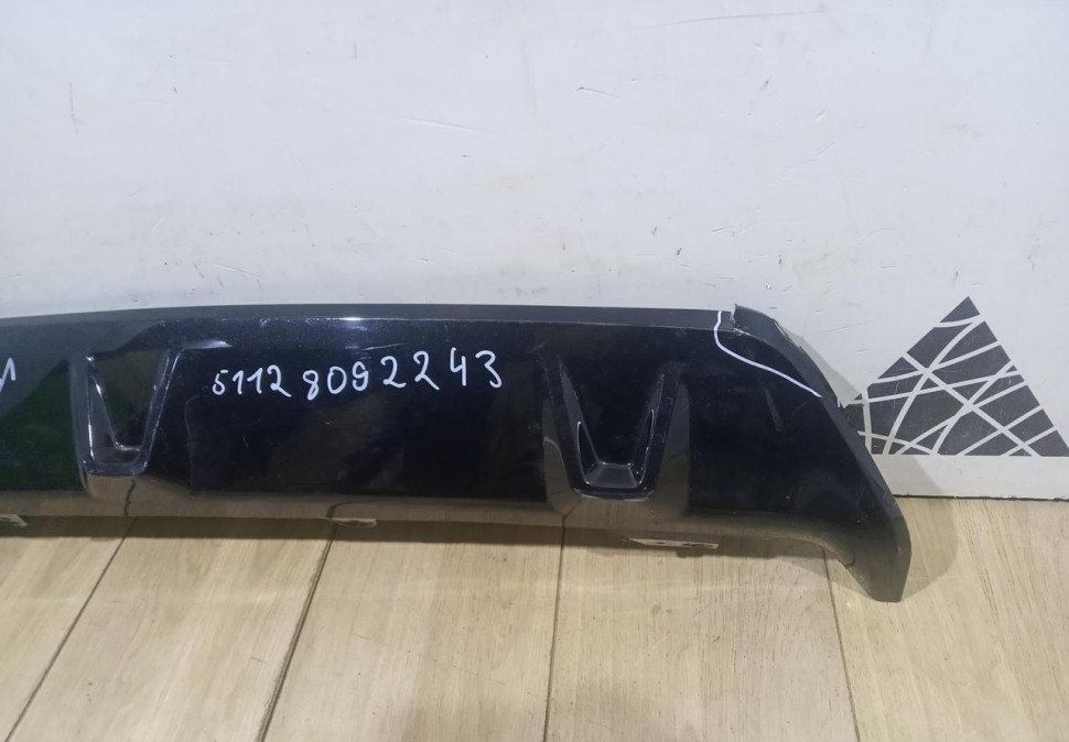 Накладка заднего бампера бу BMW X6 G06 M-Pack OEM 51128099220 51128092243