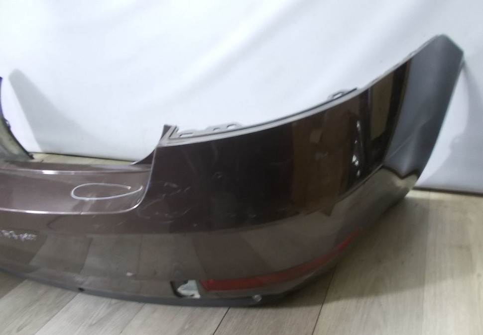 Бампер задний бу Skoda Octavia A7 рестайлинг OEM 5EU807421F
