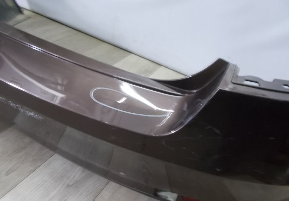Бампер задний бу Skoda Octavia A7 рестайлинг OEM 5EU807421F