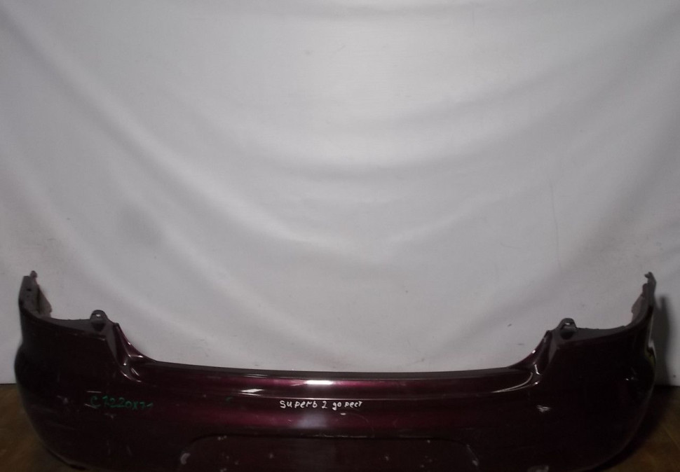Бампер задний бу Skoda Superb 2 до рестайлинг OEM 3T0807421T