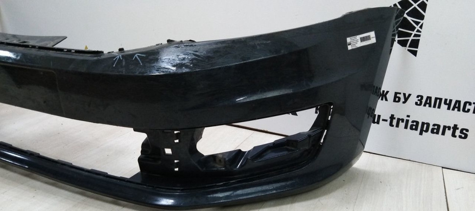 Бампер передний Volkswagen Polo 5 рест 15-20 oem 6RU807221A Бампер передний Volkswagen Polo 5 рест 15-20 oem 6RU807221A