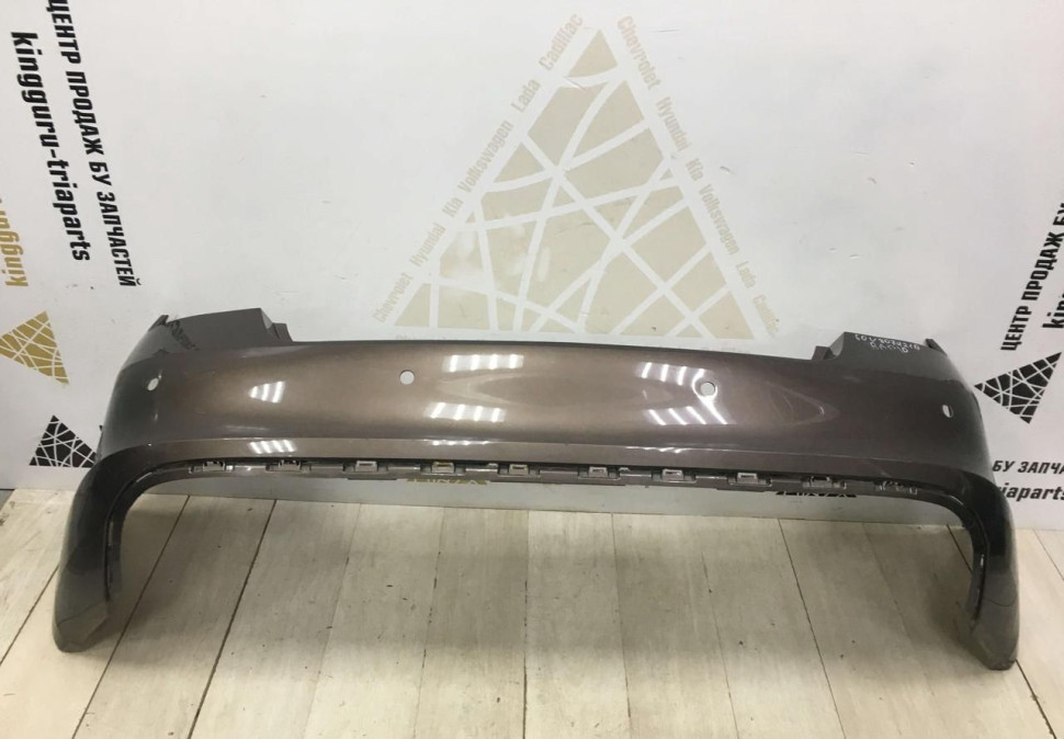 Бампер задний Skoda Rapid 2013 OEM 60U807421