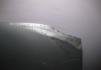 Капот Lada Largus (вмятина) (скл-3)