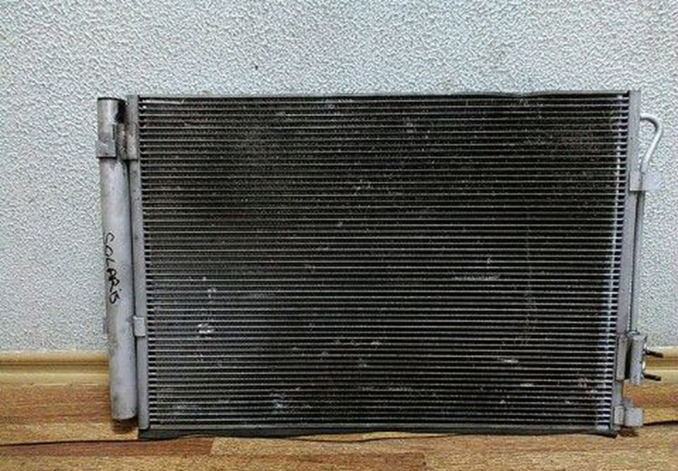 Радиатор кондиционера Hyundai Solaris