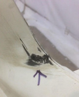 Бампер пер Mitsubishi ASX (Скл-3)