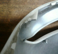 Бампер задний Hyundai Santa Fe 3 (15-) Oem 866112w500 (скл-3)