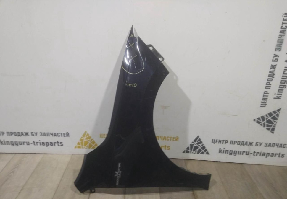 Крыло переднее правое бу Skoda Rapid рестайлинг OEM 5J5821022C