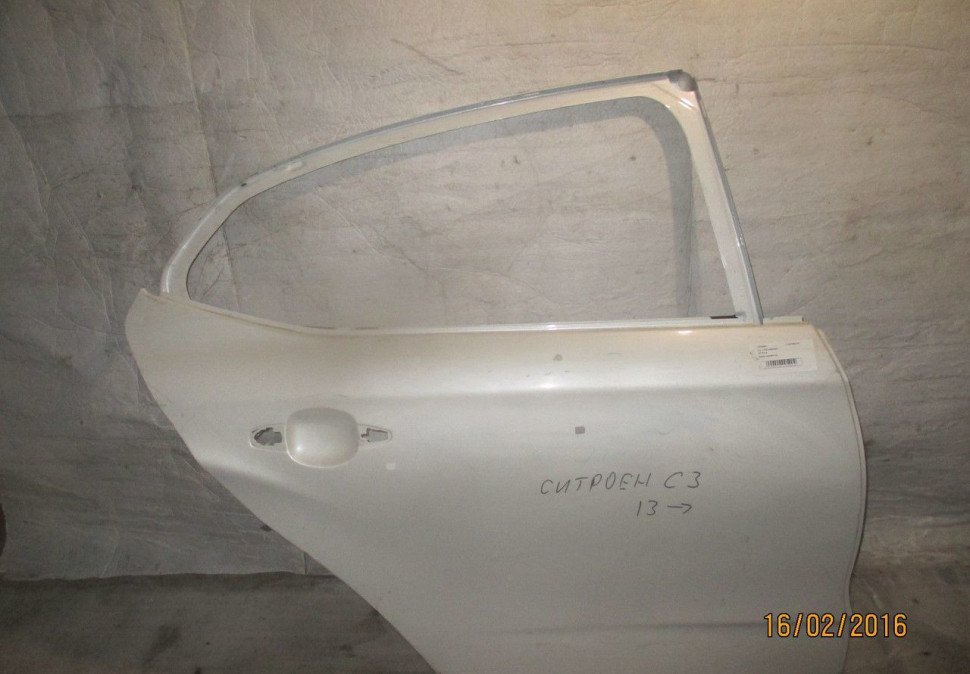 Дверь задняя правая Citroen C3 (скл-3)