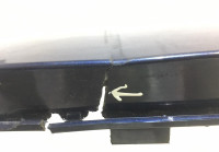 Бампер передний Volkswagen Touareg 2NF  до рест 10-14 oem 7P6807221C  (Скл-3)