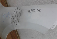 Крыло переднее правое Skoda Rapid oem 5J5821022 (вмятина)