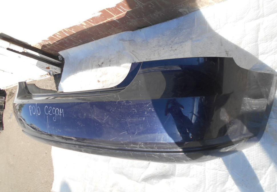 Задний бампер VW polo седан (скл3) Задний бампер VW polo седан (скл3)