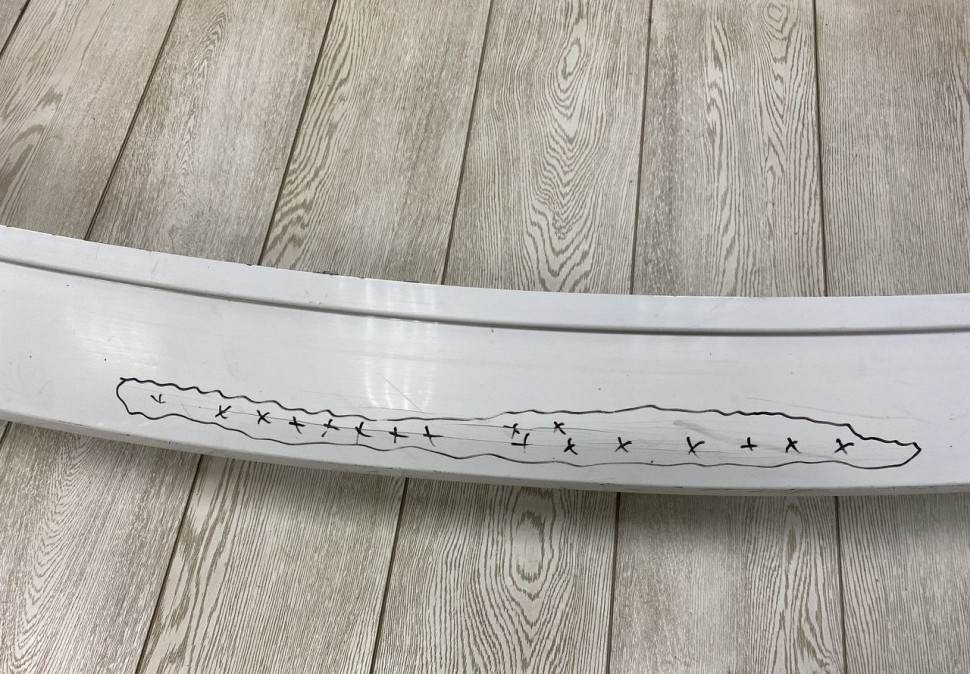 Бампер задний Skoda Rapid 2013 OEM 60U807421 Бампер задний Skoda Rapid 2013 OEM 60U807421