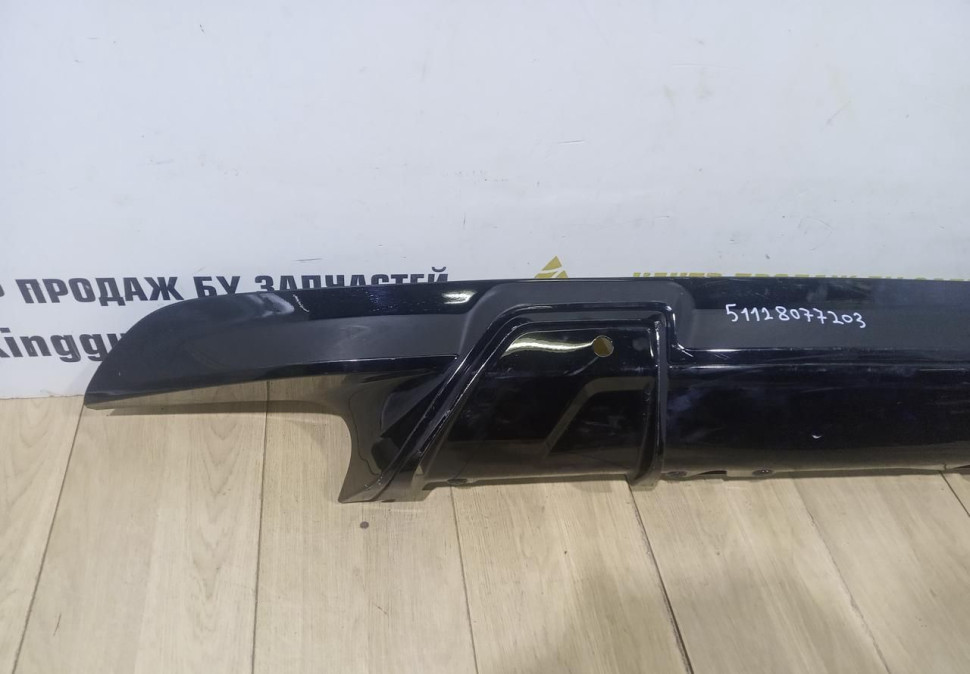 Накладка заднего бампера бу BMW X5 M F95 OEM 51128077203